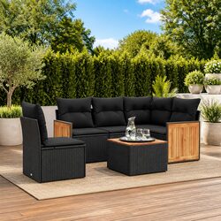 You Will Love This 6 Piece Garden Sofa Set