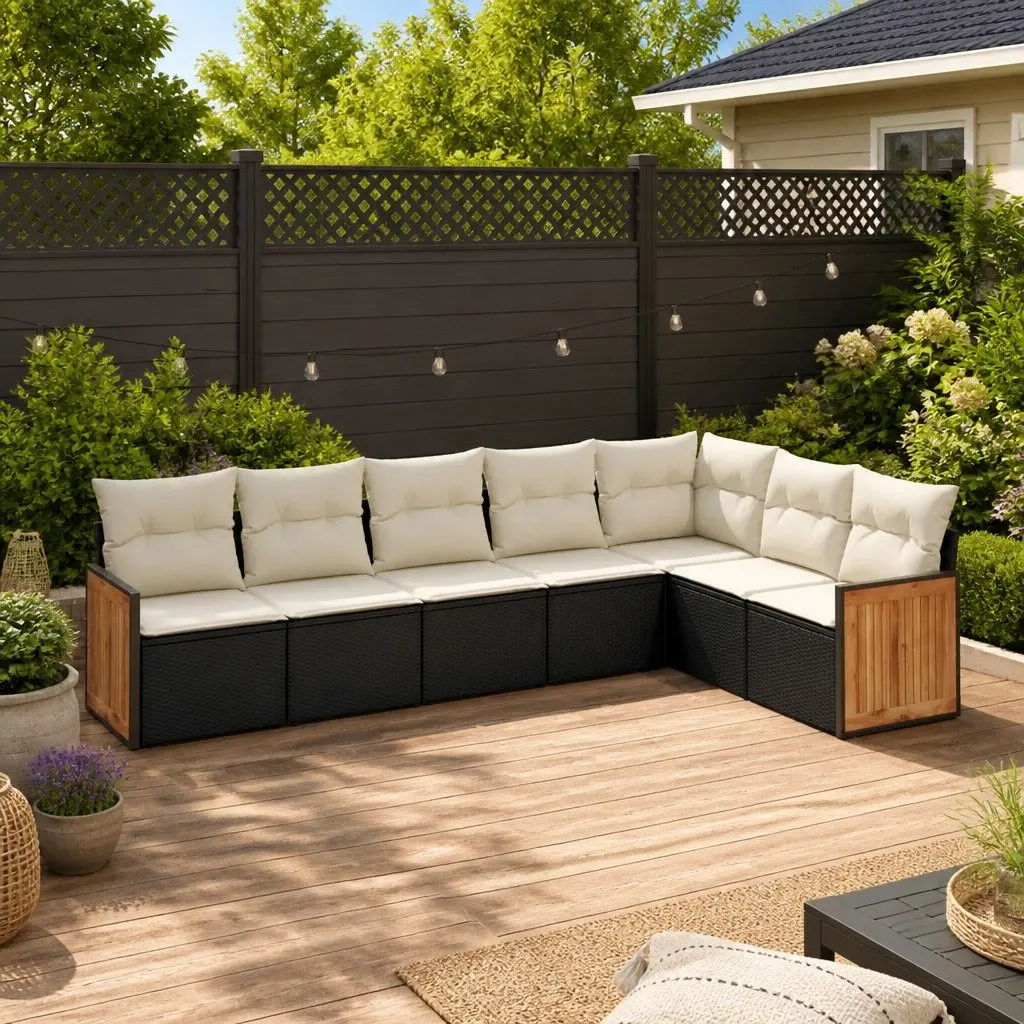 7 Piece Garden Sofa Set