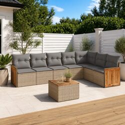 Your Perfect 8-Piece Garden Sofa Set Awaits