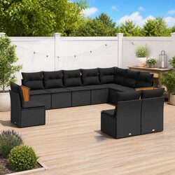 Friendly 10-Piece Garden Sofa Set for Your Outdoor Relaxation