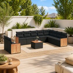 Your Ideal 11 Piece Garden Sofa Set for Outdoor Relaxation