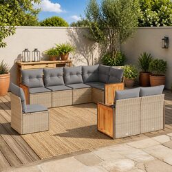 Friendly 8 Piece Garden Sofa Set for Your Patio