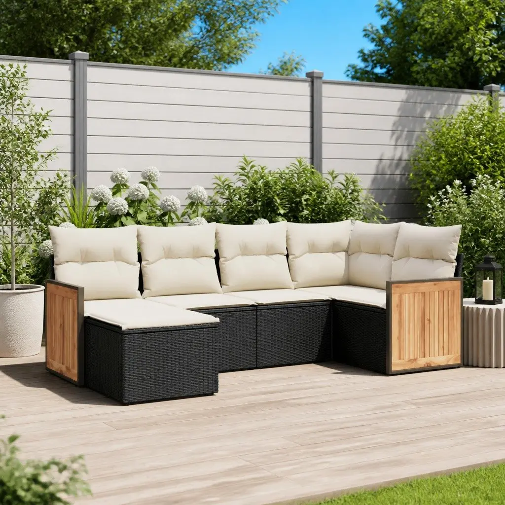 6-Piece Outdoor Garden Sofa Set