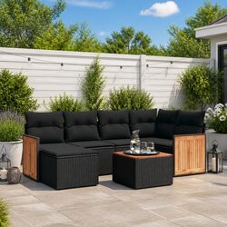 Experience the Comfort of Our 7-Piece Garden Sofa Set