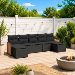 Your Perfect Outdoor Companion: 7-Piece Sofa Set