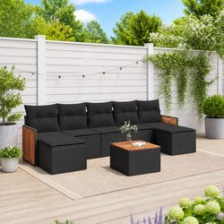 Your New 8-Piece Outdoor Sofa Set Awaits