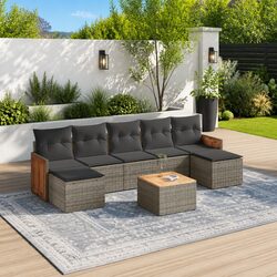 Your New 8 Piece Garden Sofa Set Awaits