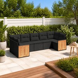 Your Ideal 7 Piece Garden Sofa Set Awaits You