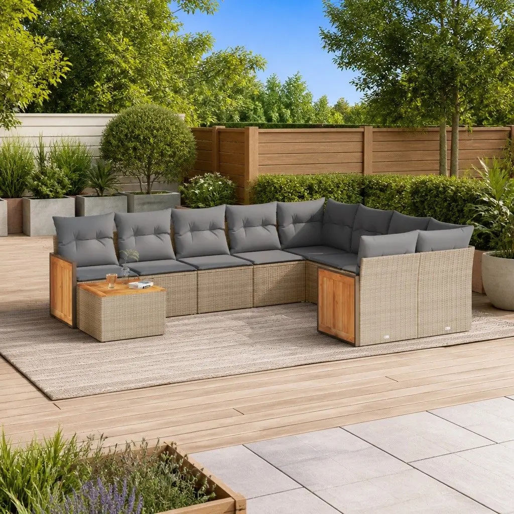 Outdoor 10-Piece Sofa Set