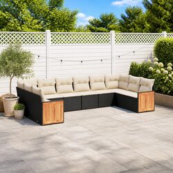 Your 10-Piece Garden Sofa Set Awaits with Cushions