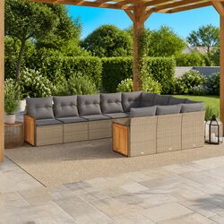 Create Your Outdoor Oasis with This 10-Piece Sofa Set