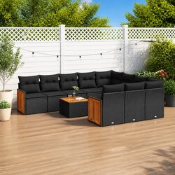 Friendly 11-Piece Modular Outdoor Sofa Set for You