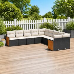Create Your Ideal Space with a 10-Piece Garden Sofa Set
