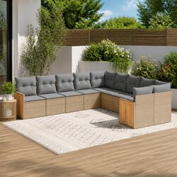 You’ll Love This 10 Piece Garden Sofa Set for Outdoor Fun