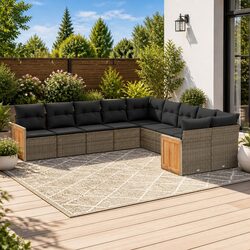 Your New Garden Sofa Set: 10 Pieces for Outdoor Enjoyment