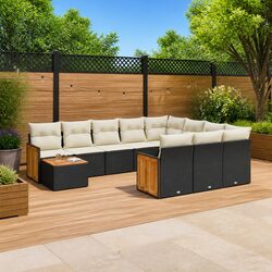 Your Friendly 11-Piece Garden Sofa Set Awaits