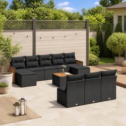 Friendly 11-Piece Outdoor Sofa Set for Your Enjoyment