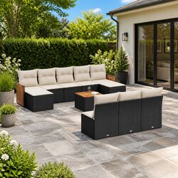 Create Your Perfect Outdoor Retreat with 11 Piece Sofa Set