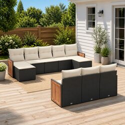 Your New Favorite: 10 Piece Garden Sofa Set