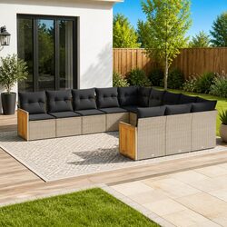 Your Ideal 11-Piece Garden Sofa Set for Outdoor Living