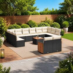 Make Outdoor Living Enjoyable with This 13-Piece Sofa Set