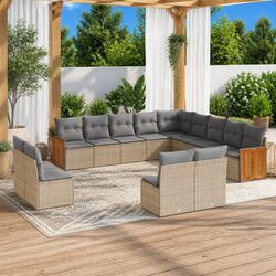 Your Ideal 13 Piece Outdoor Sofa Set Awaits