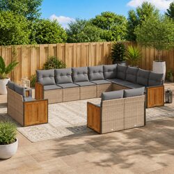 Your Friendly Outdoor Companion: 12 Piece Sofa Set