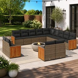 Your New Favorite 13-Piece Outdoor Sofa Set Awaits