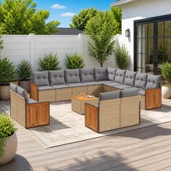 Friendly 14-Piece Sofa Set for Your Outdoor Living