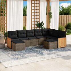 Friendly 9 Piece Garden Sofa Set - Perfect for You