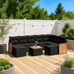 Create a Cozy Outdoor Space with This 10-Piece Set