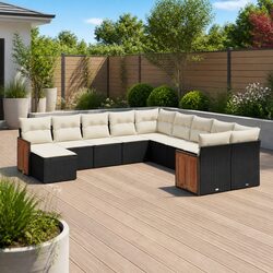 Your Ideal 11 Piece Garden Sofa Set Awaits