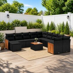 Your Ideal 12 Piece Garden Sofa Set Awaits