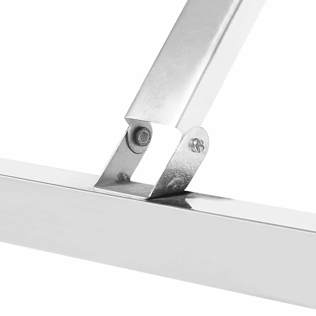 Folding Work Table Stainless Steel 85 x 60 x 80 cm