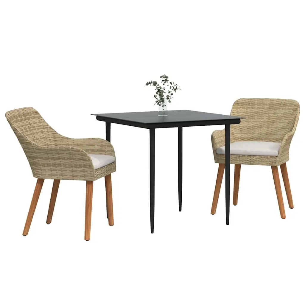 3 Piece Outdoor Dining Set