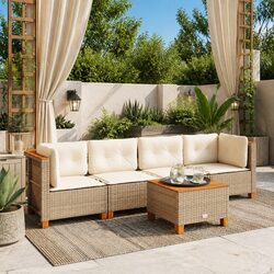 Your New Favorite 5 Piece Garden Sofa Set Awaits