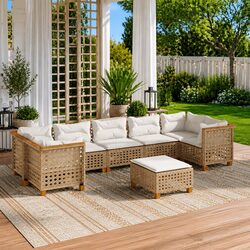 Your New Favorite Outdoor Sofa Set: 8 Piece Modular Design