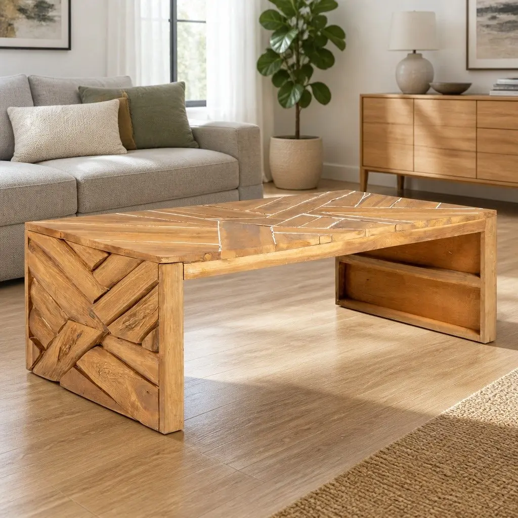 Teak Wood Coffee Table