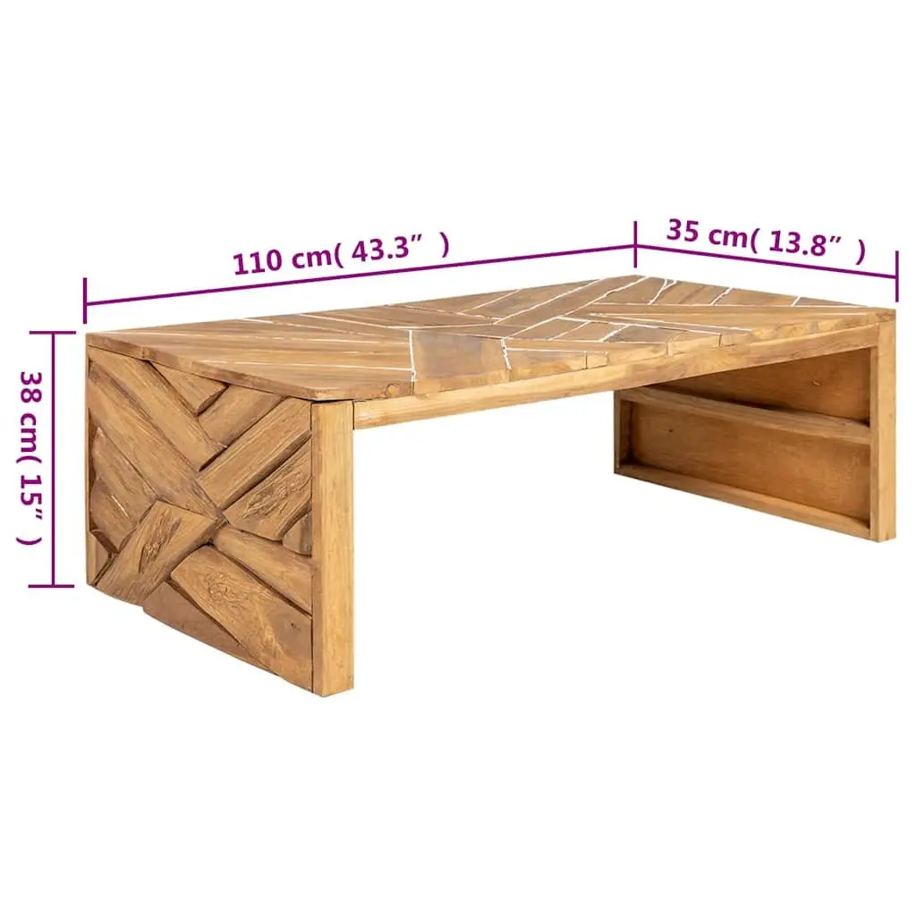 Teak Wood Coffee Table