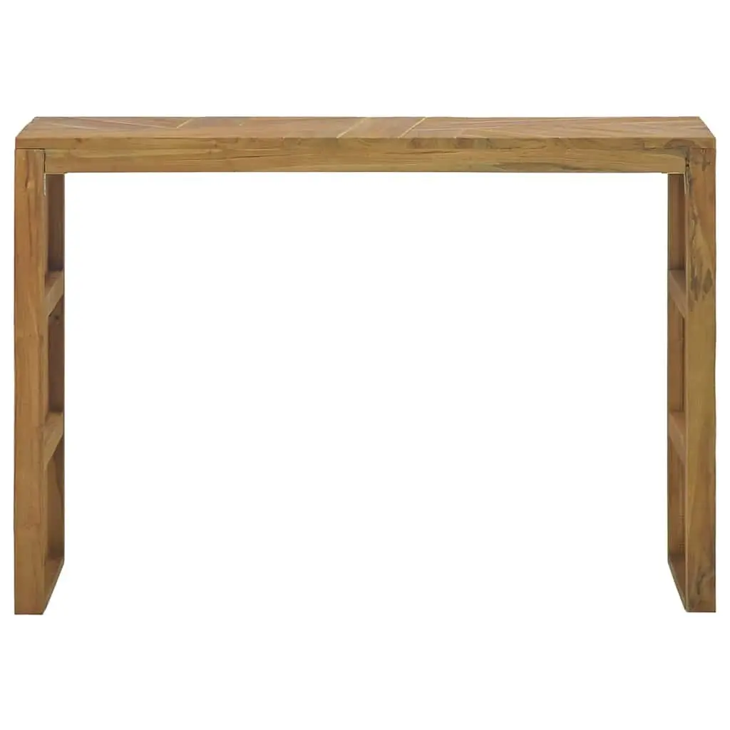 Console Table Teak Wood 110x35x75cm Accent Sideboard Living Room