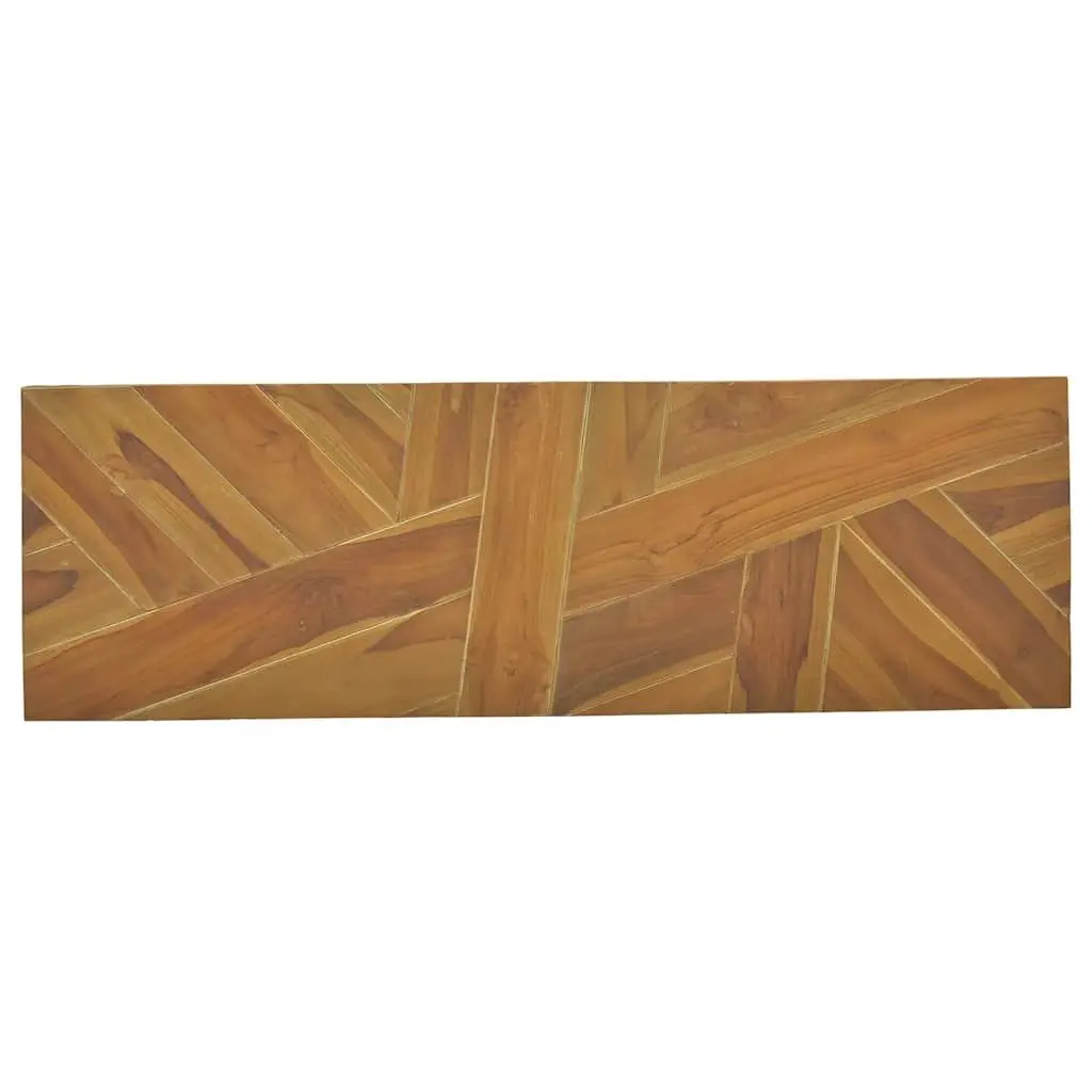 Console Table Teak Wood 110x35x75cm Accent Sideboard Living Room