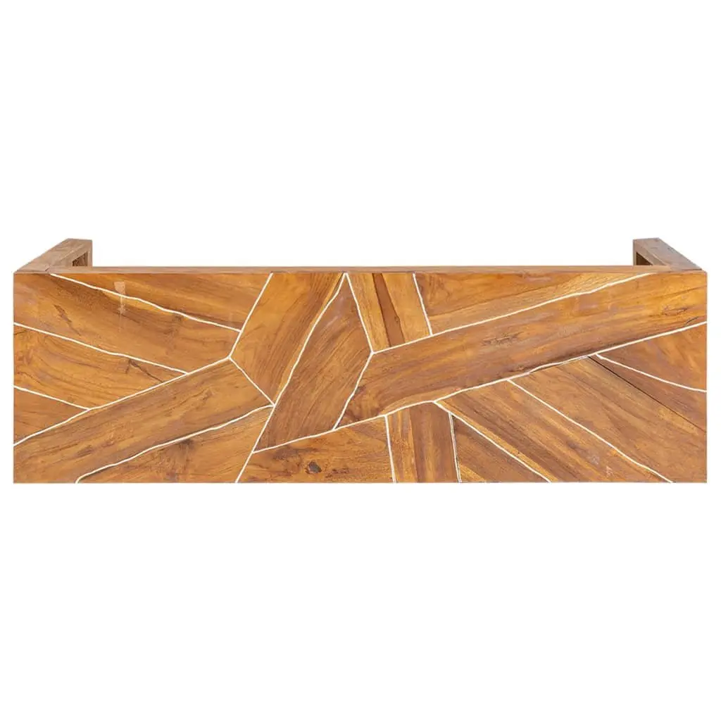 Solid Teak Wood TV Stand