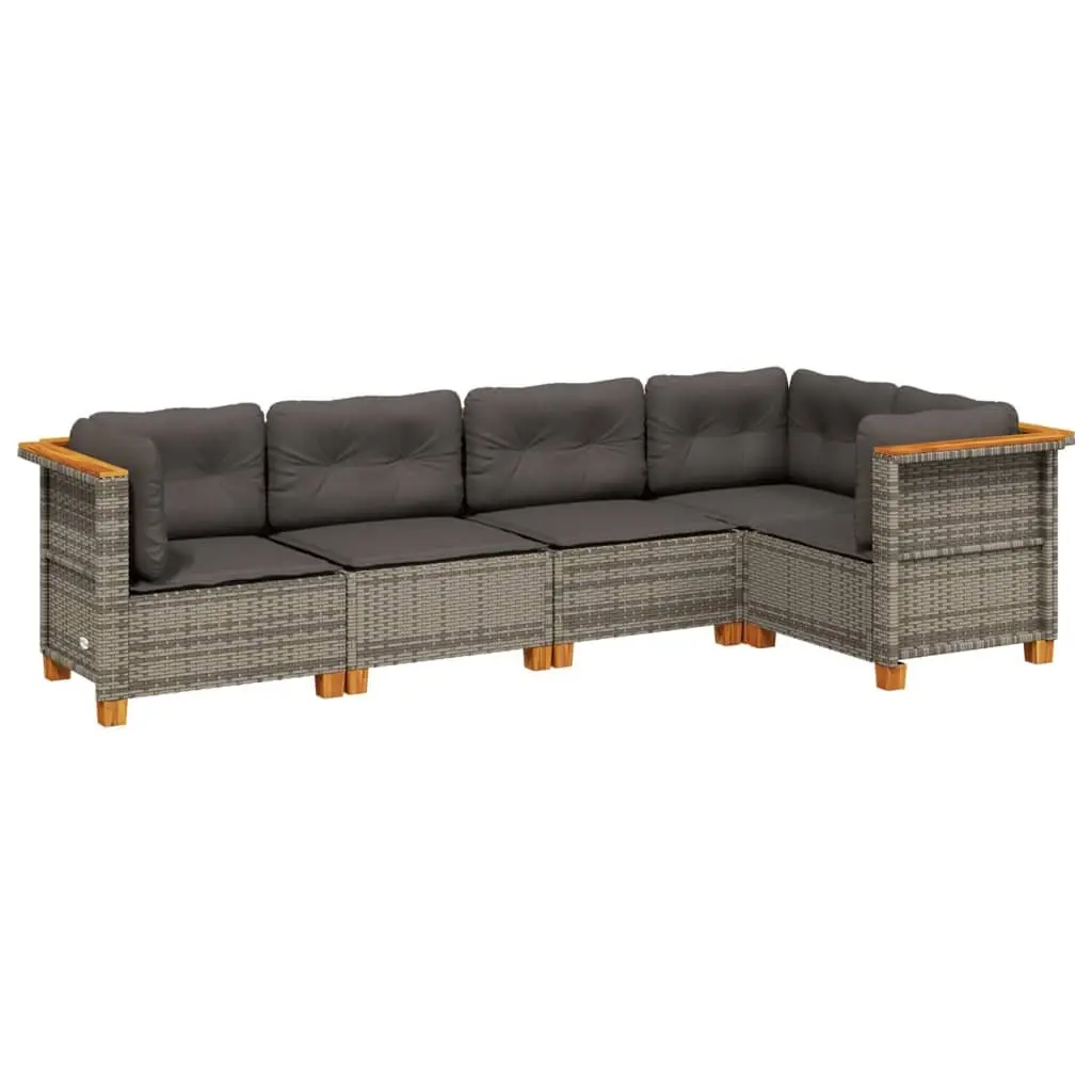 5 Piece Outdoor Sofa Set