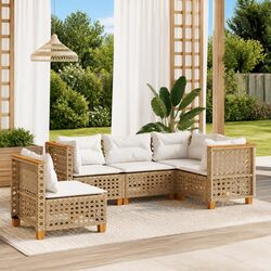 Friendly and Comfortable 5 Piece Garden Sofa Set
