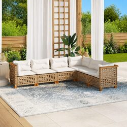 Your Ideal 6-Piece Garden Sofa Set with Modular Design