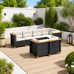 Create Your Outdoor Oasis with 7 Piece Sofa Set