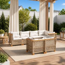 Your Ideal 7-Piece Garden Sofa Set Awaits