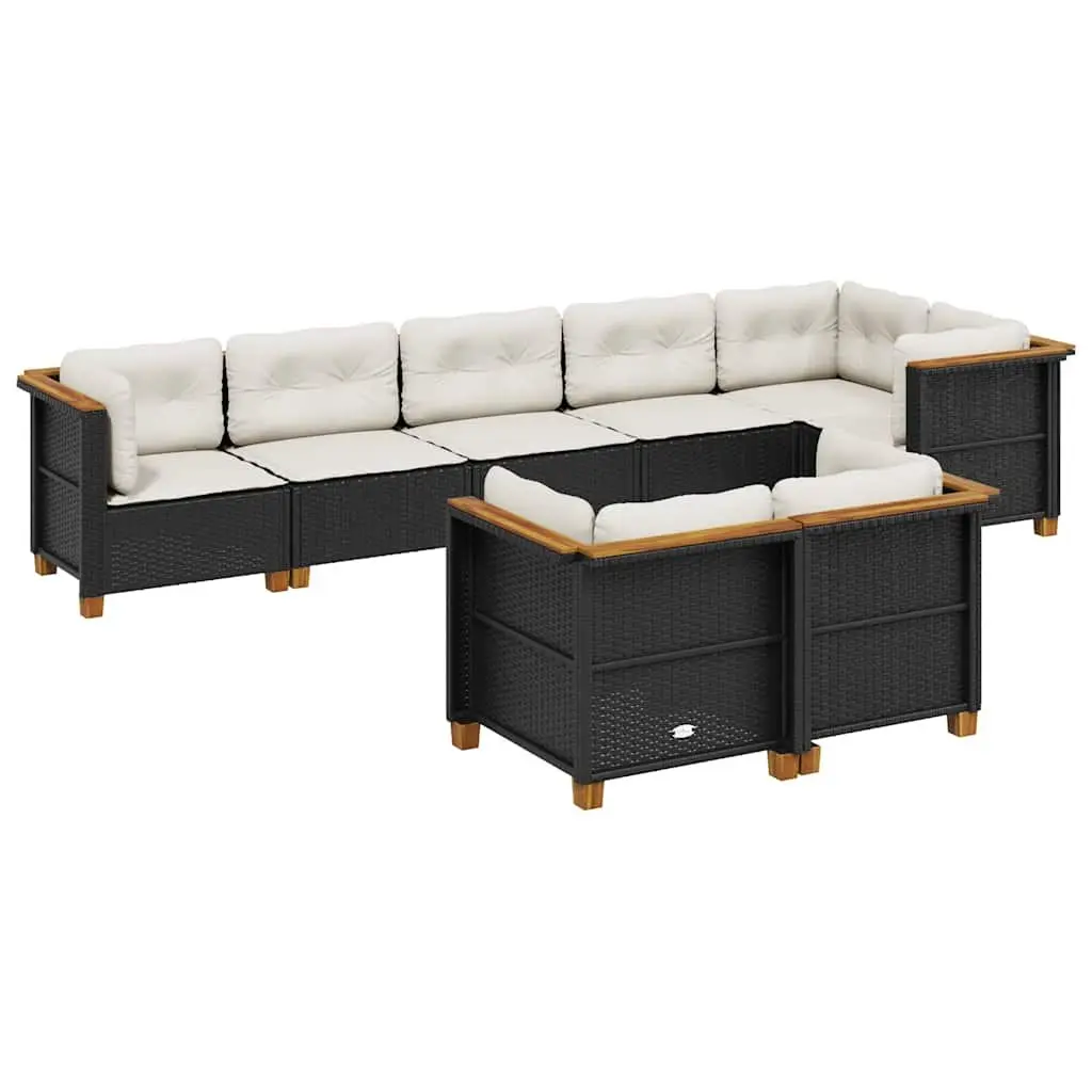 8 Piece Modular Garden Sofa Set