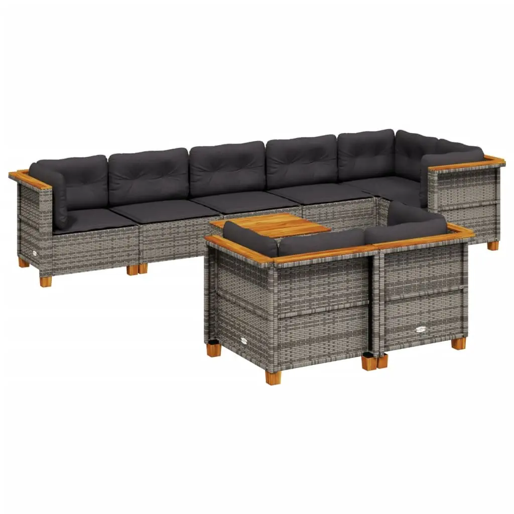 9-Piece Garden Sofa Set
