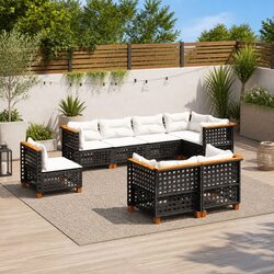 Friendly 8-Piece Garden Sofa Set for Your Outdoor Space